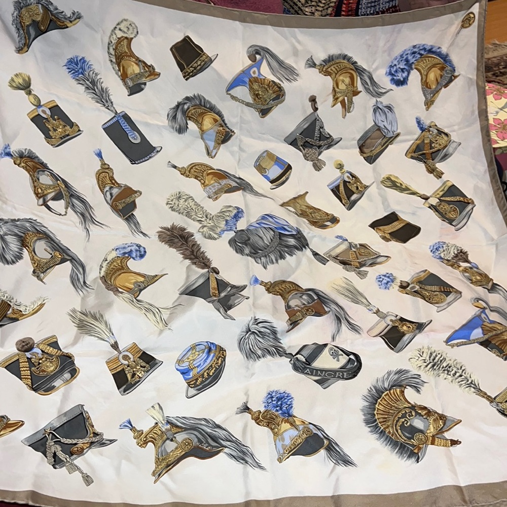 Vintage Hermes large scarf